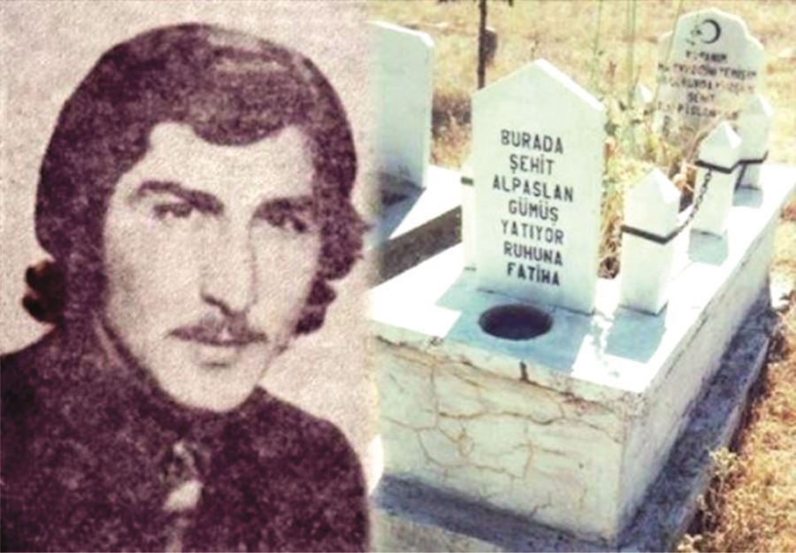 ÜLKÜCÜ ŞEHİT ALPASLAN  GÜMÜŞ  DUALARLA ANILDI
