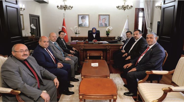 İlçe Protokolünden Vali Yiğitbaşı’na Ziyaret