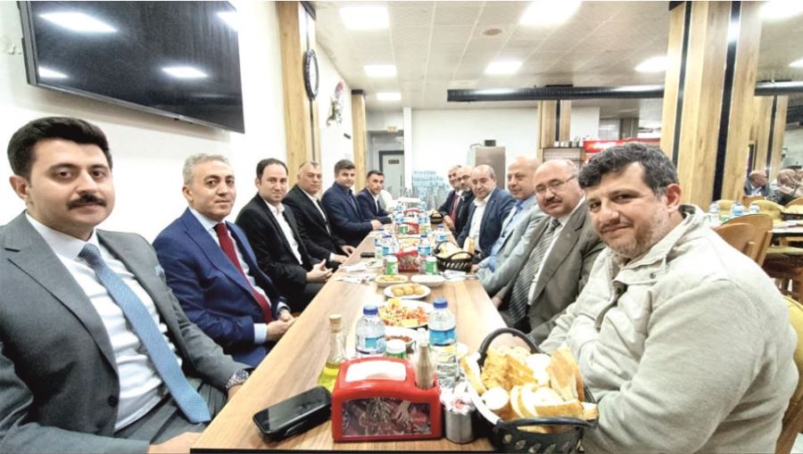 GÜRFİDAN, SÖKMEN ve ŞAHBAZ’a VEDA YEMEĞİ DÜZENLENDİ