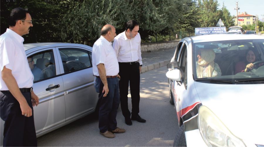 BOLAT ve ÖZÇAL’dan Sürücü Adaylarına Denetim