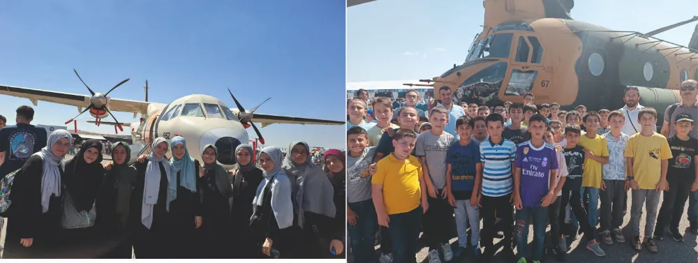 Yatılı Hafızlık Kuran Kursu Öğrencileri Teknofest Festivaline Katıldılar