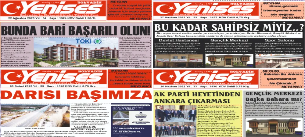BİZ PEŞİNE DÜŞTÜK!